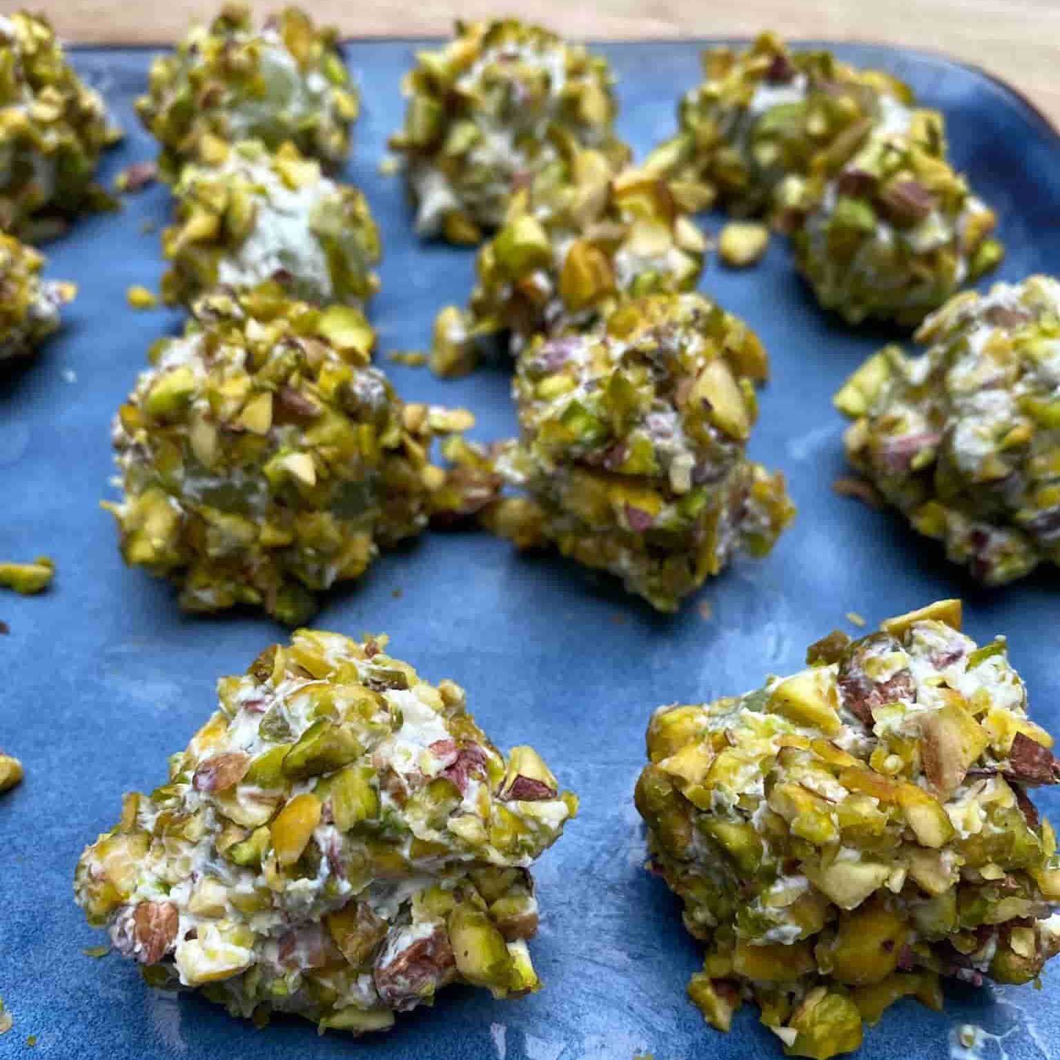 Pallina di pistacchio Sardo Experience antipasti Sardijnse Italiaanse thuiskok kookworkshop kok aan huis