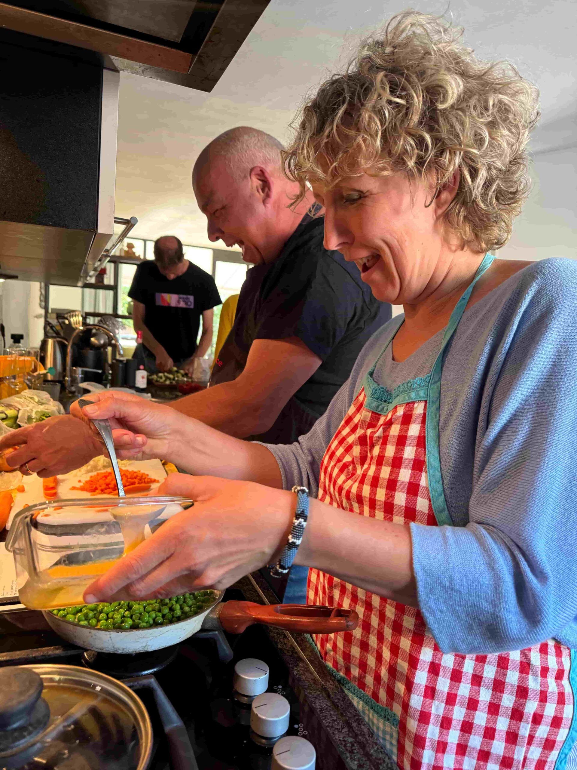 vegetarische antipasti Italiaanse kookworkshop door Sardo Experience