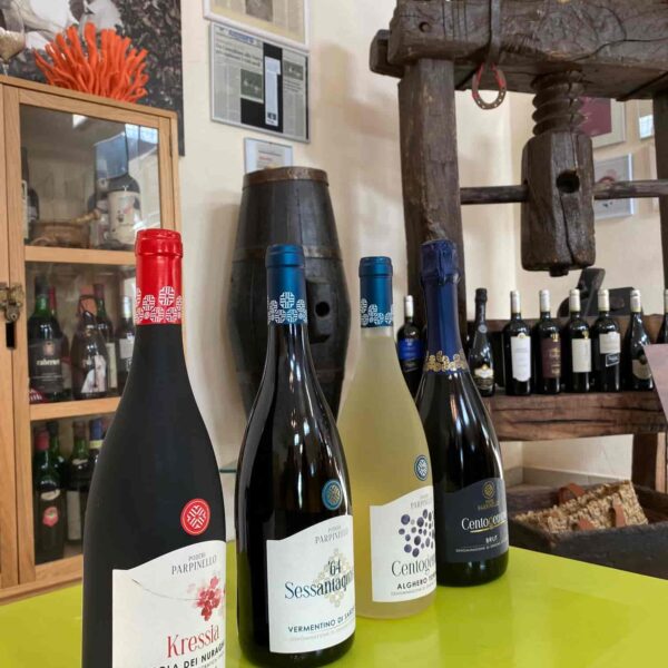 Sardinian wine tasting sardinie reizen excursies poderiparpinello kressia cagnulari torbato vermentino
